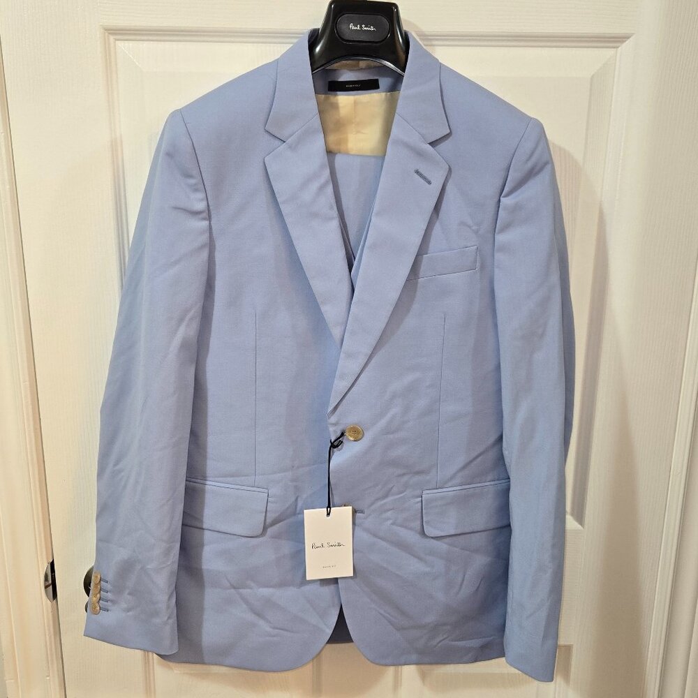 Paul Smith Italian Made Gents Tailored Fit 3-Piece Suit